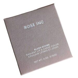 Rose Inc Blush Divine Radiant Lip Cheek Color Dahlia Deep Berry Cream Refillable